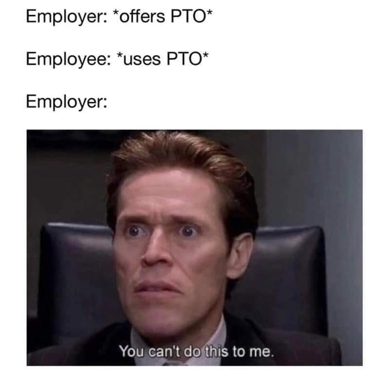 This meme is a humorous take on the frustration of dealing with bureaucratic red tape. It features a screenshot of a "Dilbert" comic strip, with the caption "I told you to stop doing that" written above a character's face, looking exasperated. The image is meant to convey the sense of annoyance and helplessness that comes with following a company's strict policies, even when it seems unnecessary or counterintuitive.